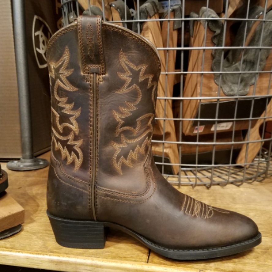 Heritage Western Brown Youth | Southern Soles